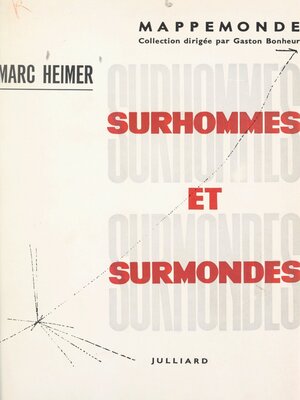 cover image of Surhommes et surmondes